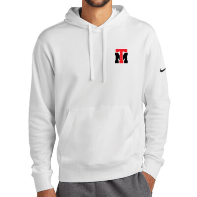 Madison Park - Club Fleece Sleeve Swoosh Pullover Hoodie Thumbnail